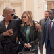 Tip "T.I." Harris as Lukas, Kristen Bell as Jeannie Van Der Hooven, Josh Lawson as Doug Guggenheim and Don Cheadle as Marty Kaan in House of Lies